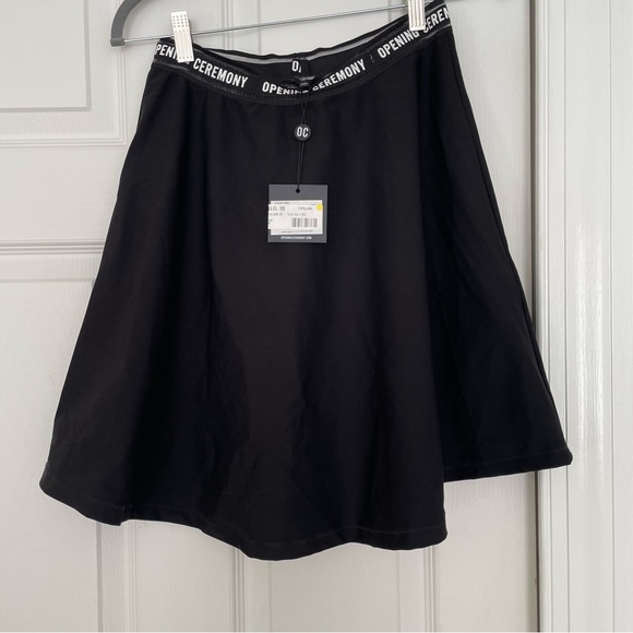 NWT Opening Ceremony Torch Flare Skirt - Black - Picture 6 of 6